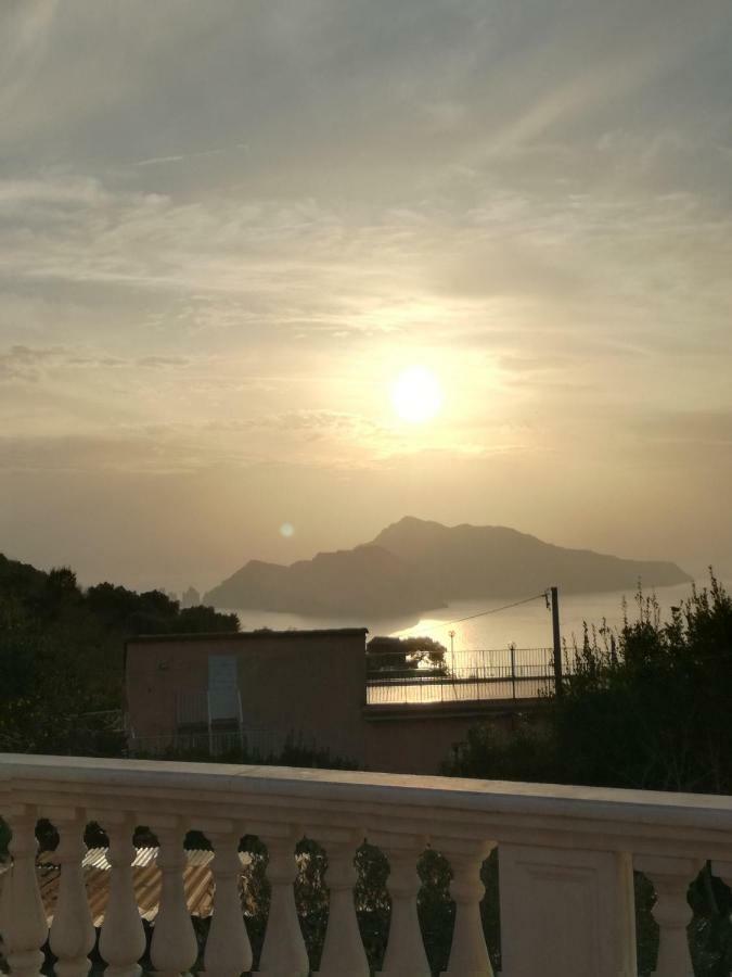 Villa Il Profumo Di Capri Massa Lubrense Exterior foto
