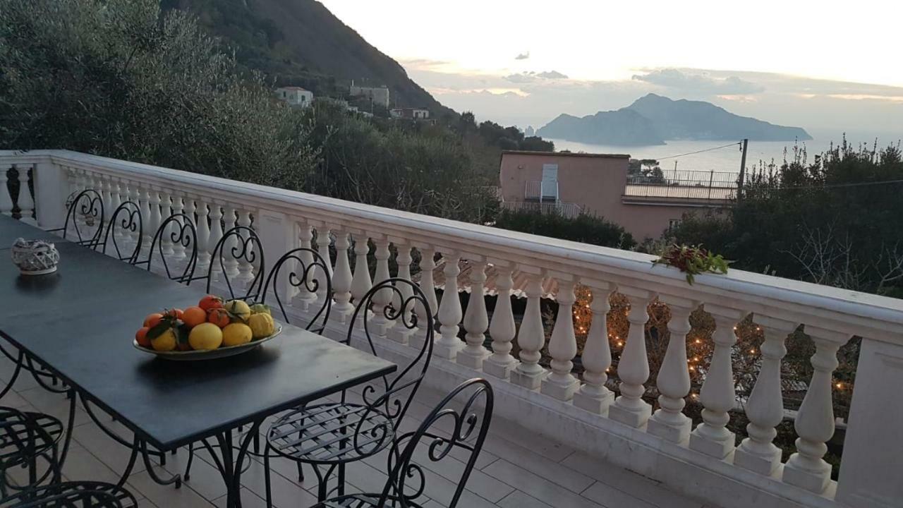 Villa Il Profumo Di Capri Massa Lubrense Exterior foto