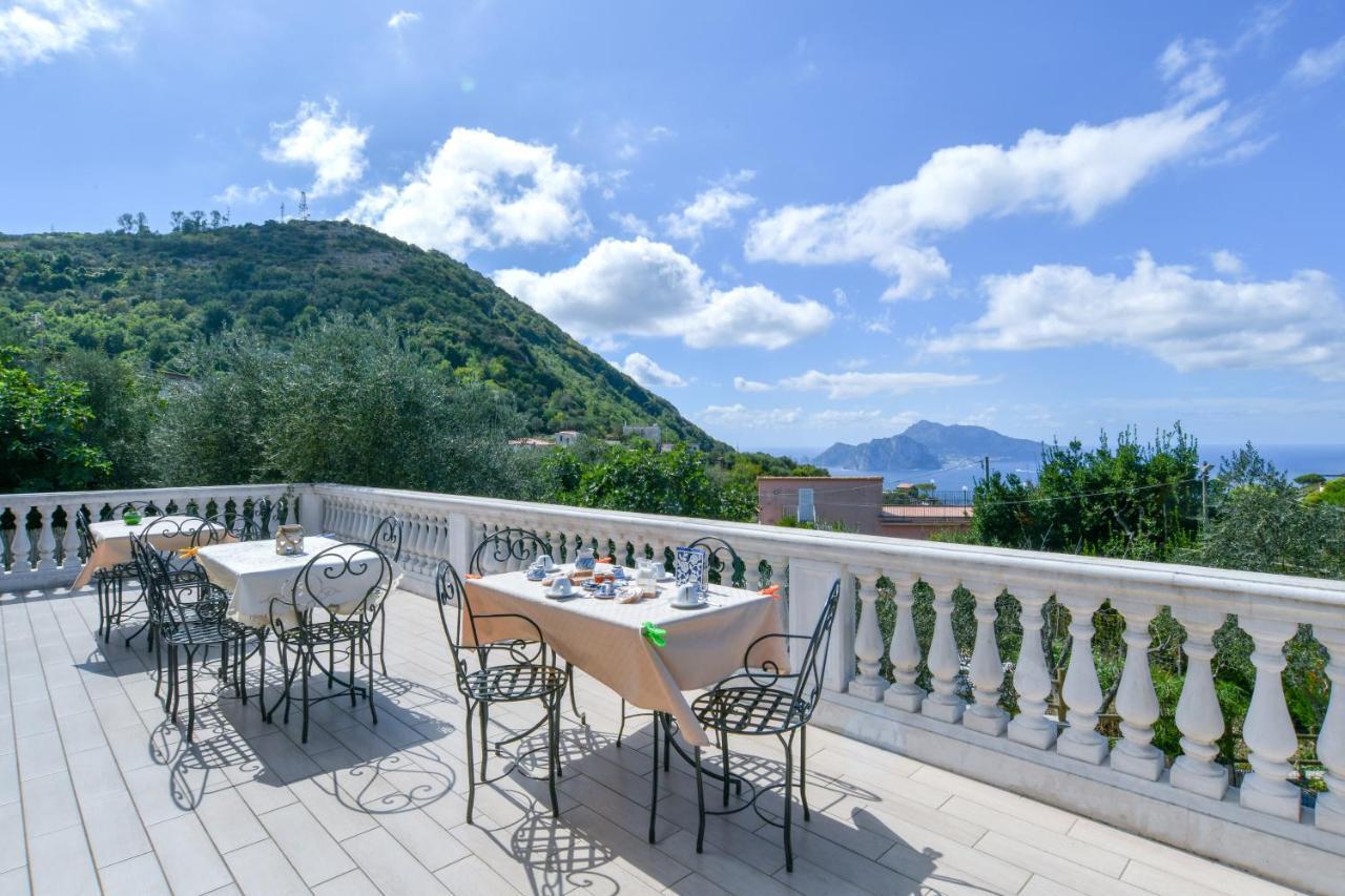 Villa Il Profumo Di Capri Massa Lubrense Exterior foto