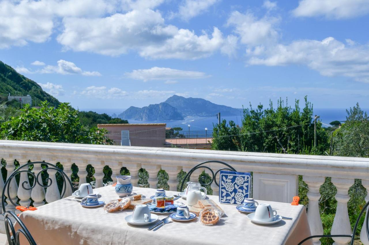 Villa Il Profumo Di Capri Massa Lubrense Exterior foto